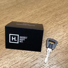 열쇠, iLost를 사용하여 Stad Hasselt에 보고됨