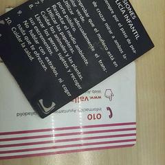 Documento infantil bonobus infantil auvasa, ha sido reportado por IKEA Valladolid con iLost