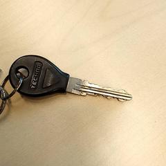 Kľúč Sleutelhanger, ako bolo nahlásené Arriva Den-Bosch pomocou iLost