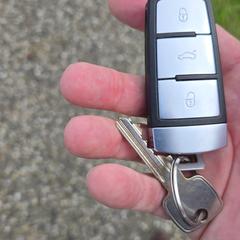 Sleutel Volkswagen met extra sleutel, come riportato a iLost
