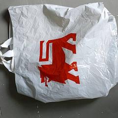 Taška - Plastieken zak, jak nahlášeno Centraal magazijn pomocí iLost