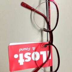 Glasses Rood, ronde glazen, as reported by Burgers' Zoo using iLost