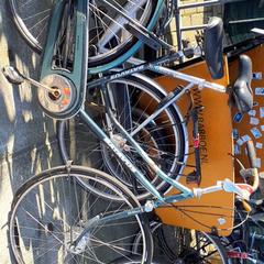 Férfi kerékpár batavus Groen, amint azt Stadswerk072 az iLost segítségével jelentette.