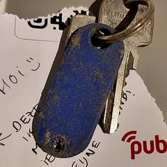 Nycklar, rapporterat av Bibliotheek Neude (Utrecht) med iLost