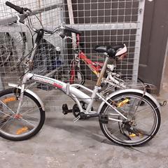 Bicicletta folding Zilver, come riportato da Fietsdepot Hasselt utilizzando iLost