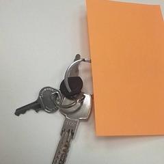 Portachiavi, come riportato da ilévia utilizzando iLost