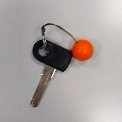 Chave da bicicleta Zwart, segundo informou Vrije Universiteit Amsterdam usando iLost