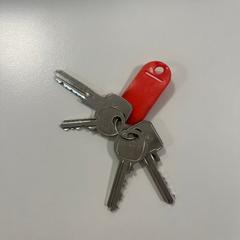 Key met sleutelhanger met achternaam, as reported by Gemeente Ede using iLost