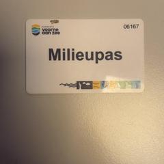 Business card, as reported by Pathé Schiedam using iLost