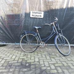 Cykel Gazelle Blauw, rapporterat av Gemeente Nijkerk med iLost