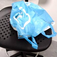 Igelitová taška, jak nahlášeno Arriva Infoshop Enschede pomocí iLost