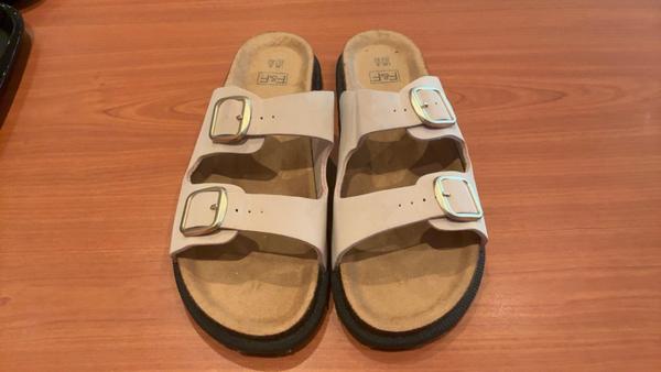 Sandal Roze/beige sandalen