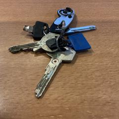Nøkler, som rapportert av Gemeente Amsterdam - Bureau Gevonden Voorwerpen ved bruk av iLost