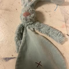 Knuffel baby, konijn, a été signalé par Artis utilisant iLost