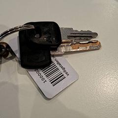 Kulcstartó Met hanger, amint azt Gemeente Nijkerk az iLost segítségével jelentette.