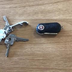 Nyckelring Fiat autosleutel, rapporterat av Gemeente Alkmaar med iLost