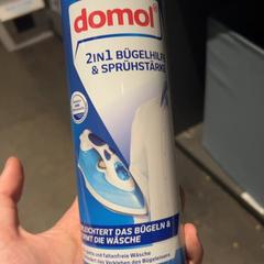 Spray can Domol, blue, zoals gemeld door MEININGER Hotel Amsterdam City West met iLost
