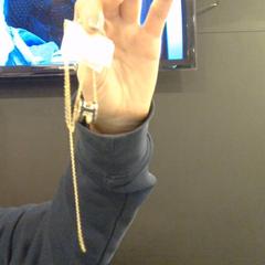 Hardware gold neckless, as reported by MEININGER Hotel Vienna Downtown Franz using iLost