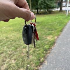 Sleutelbos met autosleutel in Wilhelminapark, jak bylo nahlášeno na iLost