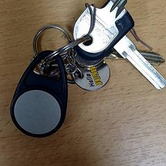 Keychain Zwart, Grijs, as reported by Qbuzz GD Groningen Peizerweg using iLost