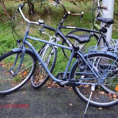 Grijze herenfiets merk BTWIN, som rapportert til iLost