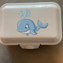 Caixa de xantar Graue Wal-Brotdose, segundo informou hoop Kirche - Campus Achim usando iLost