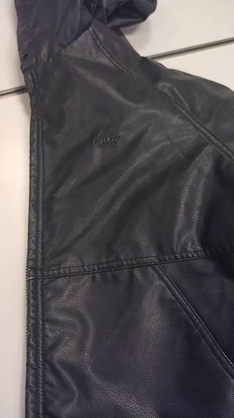 Leather coat