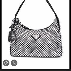 Tasje, Zwart met zilveren steentjes, as reported to iLost