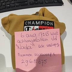 Pet, zoals gemeld door Bibliotheek Neude (Utrecht) met iLost