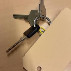 Sleutels, zoals gemeld door RET met iLost