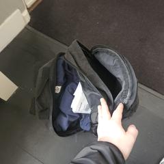 Blauwe Eastpack Rugzak, come riportato a iLost