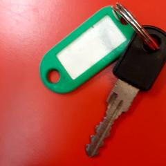 Sĺeutel sleutel, jak nahlášeno UvA REC pomocí iLost