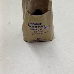 Papirpose, som rapportert av Qbuzz GD Groningen Peizerweg ved bruk av iLost