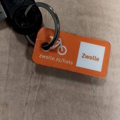 Kerékpár kulcs, amint azt Arriva Vechtdallijnen az iLost segítségével jelentette.