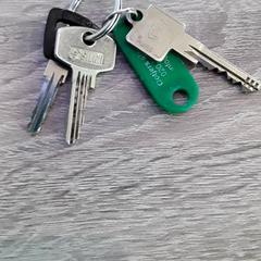 Nøkler, som rapportert av EBS Tramplein ved bruk av iLost