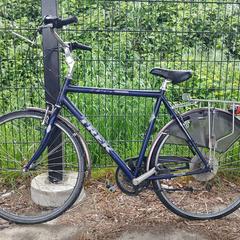 Gizonezkoen bizikleta Trek 7300 trekking blauw-paars, gisa salatu by Fietsdepot iLost erabiliz