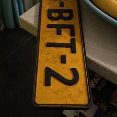 Nummerbord, gerapporteerd met iLost