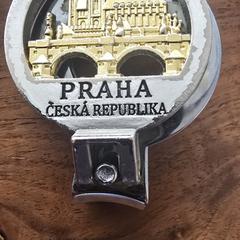 sleutelbos met Praha nagelknipper, amint azt az iLostnak jelentették.