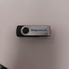 Usb sticks Zwart, rapporterat av Vrije Universiteit Amsterdam med iLost