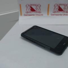 Smartfón grijs HTC, ako bolo nahlásené Gemeente Utrecht pomocou iLost