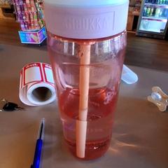 Bouteille Roze kambukka fles, a été signalé par Familiepark Drievliet utilisant iLost