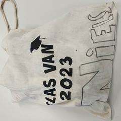 Saco - Stoffen tas Niels, como reportado por Centraal magazijn utilizando o iLost