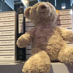 Orsacchiotto di peluche Beige, désigned by Steiff,, come riportato da MEININGER Hotel Paris Porte de Vincennes utilizzando iLost