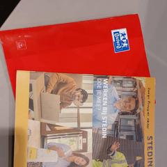 Anteckningsbok red Oxford and STEDIN, rapporterat av TU/e - Receptie Neuron med iLost