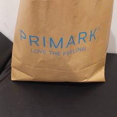 Bolsa papel primark marron, ha sido reportado por RÍO Shopping - Valladolid con iLost