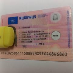 Rijbewijs valerie van kuijck, gemeldet von Pouw Vervoer über iLost