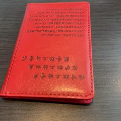 Portafoglio wallet red, come riportato da Haven Hotel Rotterdam utilizzando iLost