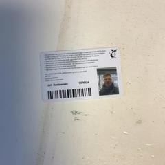 Artis jaarkaart, as reported by Artis using iLost