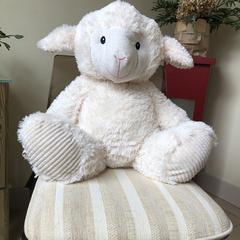 Grote witte knuffel schaap, segundo informou a iLost