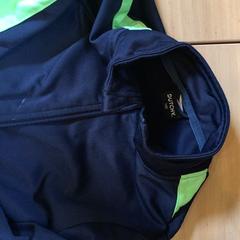 Veste enfant Blauw met groen, maat 140, merk Dutchy, a été signalé par Het Spoorwegmuseum utilisant iLost